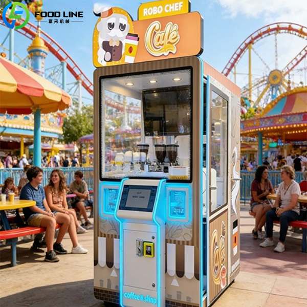 art robot coffees vending