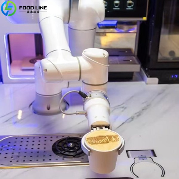 auto coffee vending robot
