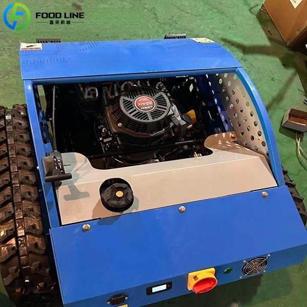 control tracked lawn mower
