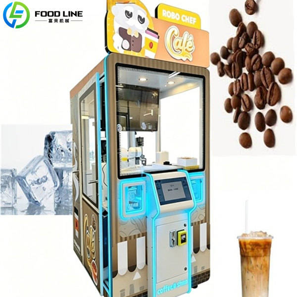 ice coffee vending machine fully automatic