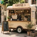 luxury coffee food trailer