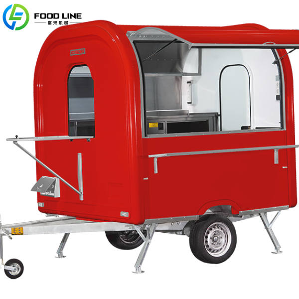portable coffee service trailer
