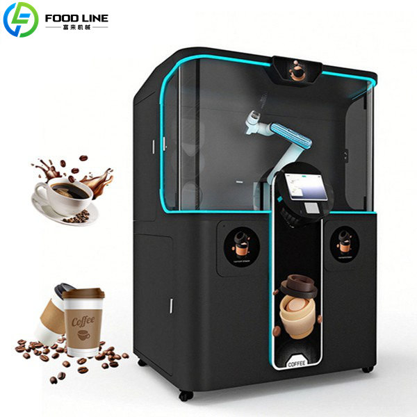 robot arm coffee machine