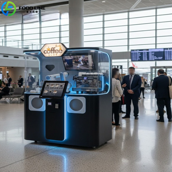 robot coffee shop machine