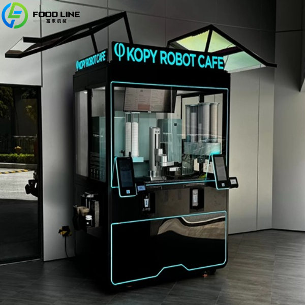robotic arm coffee machine