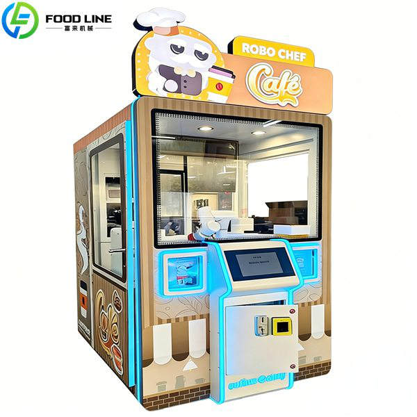 robotic coffee vending machine