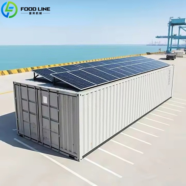 solar powered cold storage room