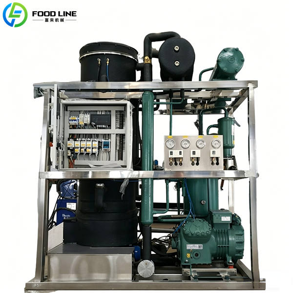 stainless steel tube ice machine