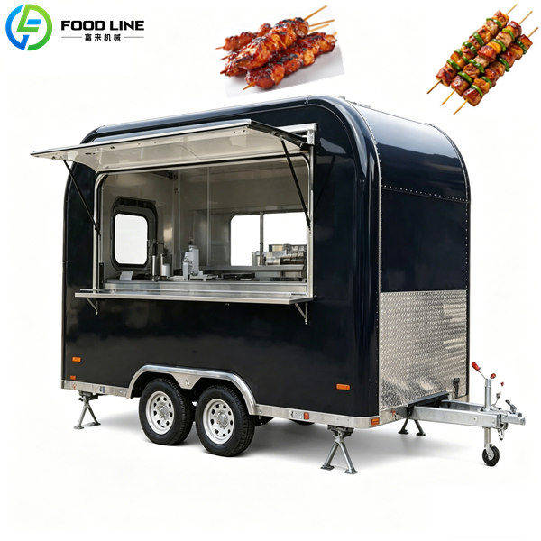 street food bbq trailer