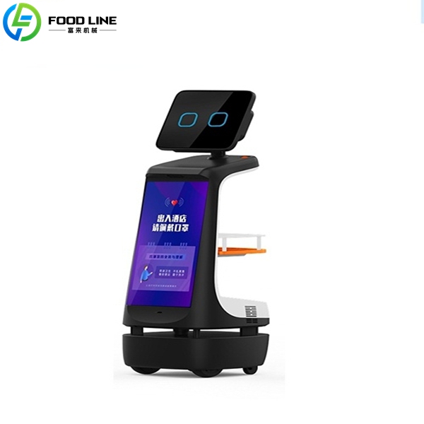 welcome robot with ai