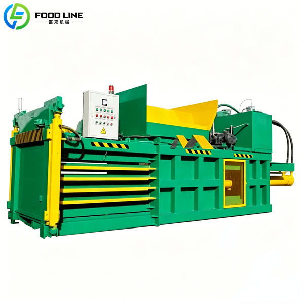 automatic hydraulic baler machine