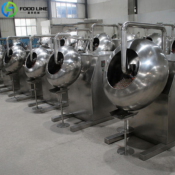 automatic sugar coating machine factory