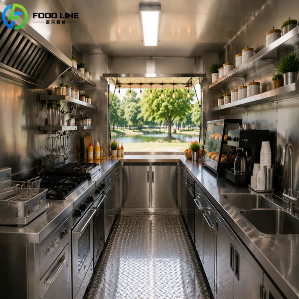 commercial hot dog concession trailer