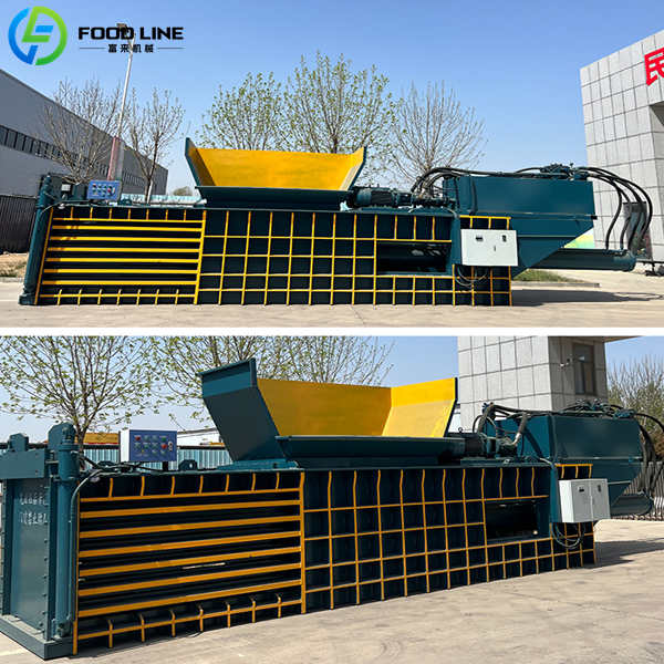 commercial hydraulic baler machine