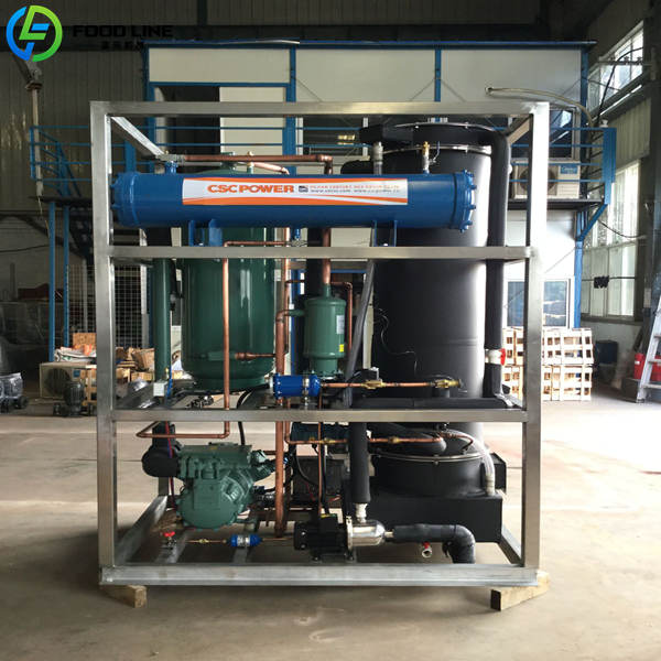 commercial tube ice machine