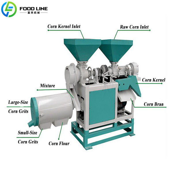 corn flour production machine