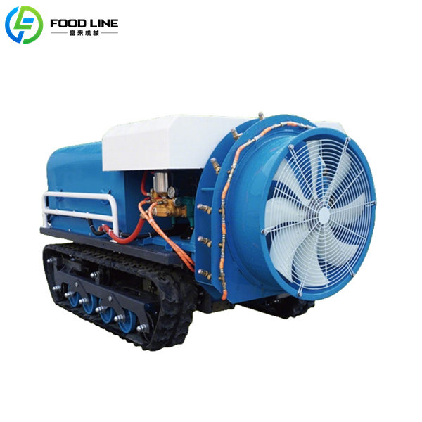 crawler sprayer machine