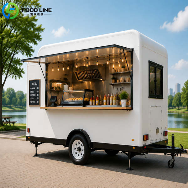 custom fast food trailer