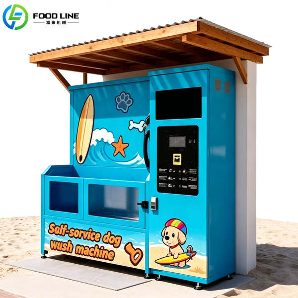 dog washing vending machine coin bill
