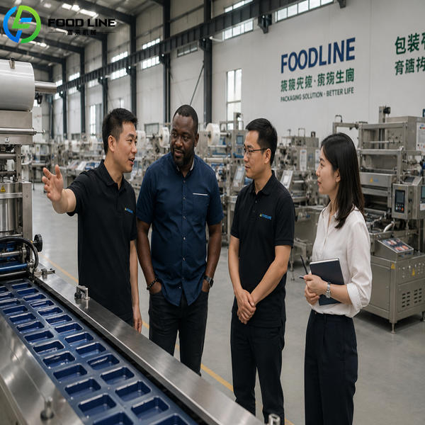 factory visit map packaging machine foodline client nigeria