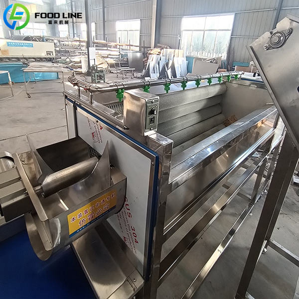 fully automatic brush roller washing machine