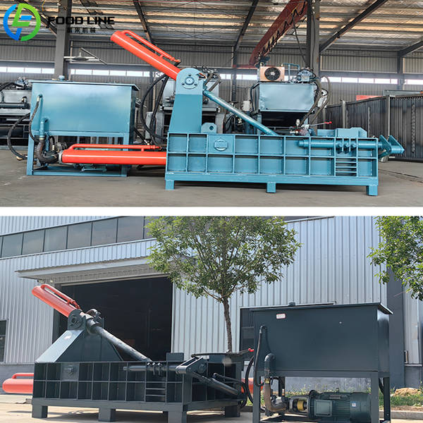 hydraulic baler machine agriculture straw