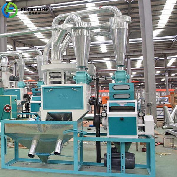 maize flour processing machine