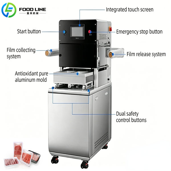 modified atmosphere tray sealer machine