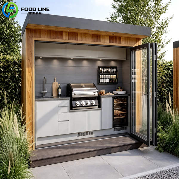 modular outdoor cooking station