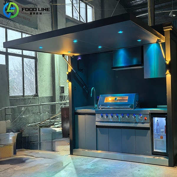multifunctional outdoor grill kitchen