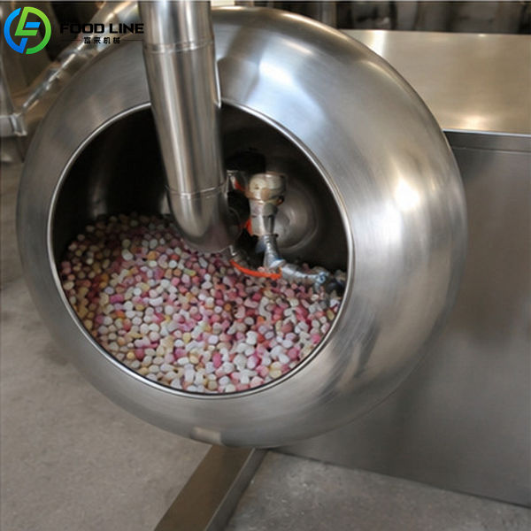 peanut coating machine round pan