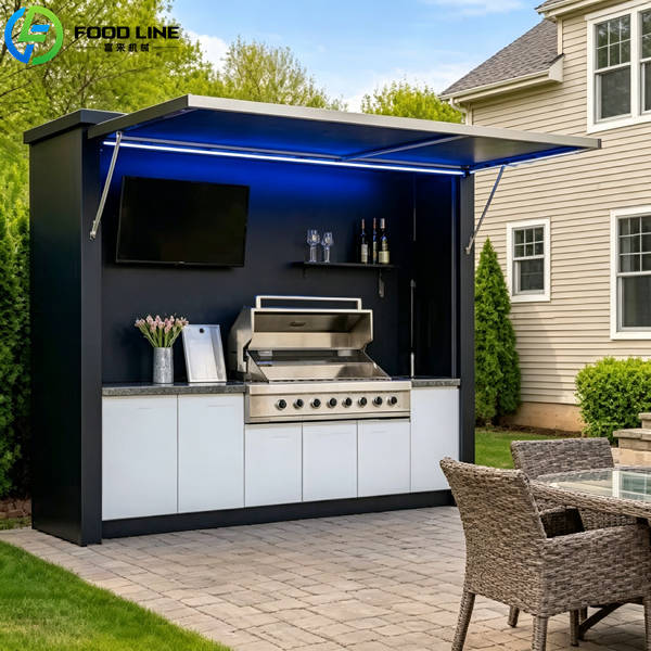 premium outdoor cooking kitchen