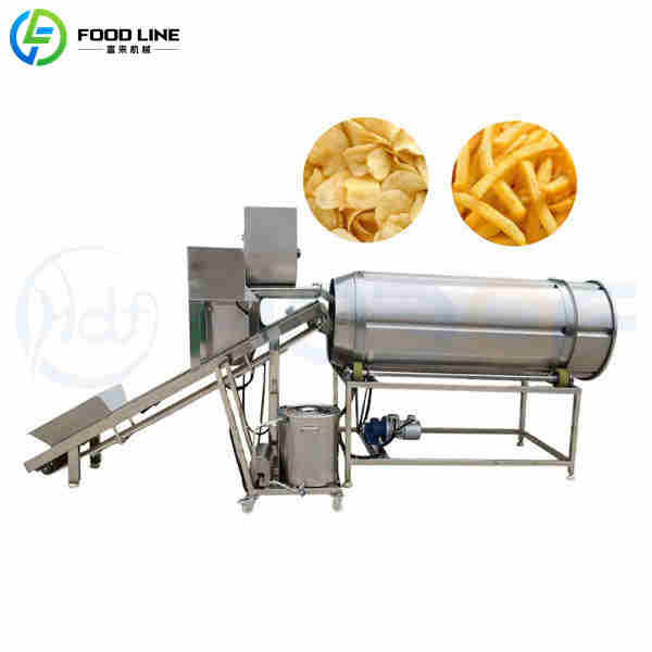 single drum seasoning machine