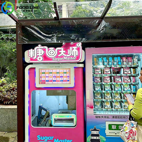 smart sugar painting vending machine