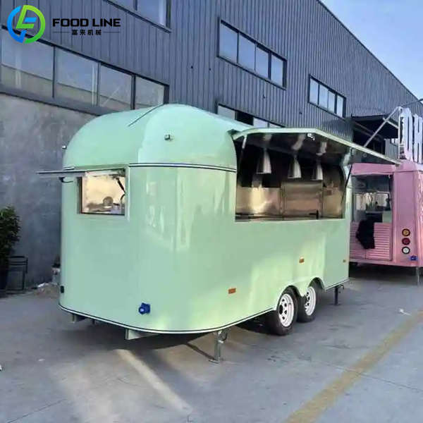 square food trailer commercial street business