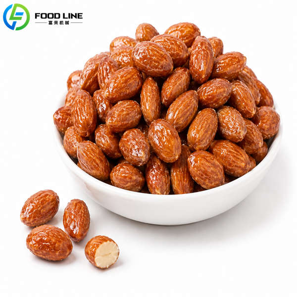 sugar coated nuts automatic coater