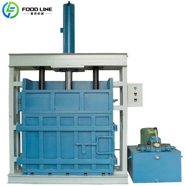 vertical hydraulic baler