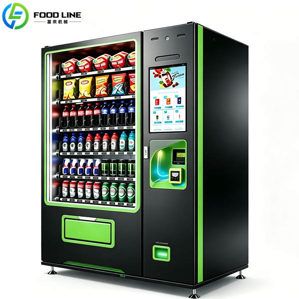 24h automatic drink vending machine commercial