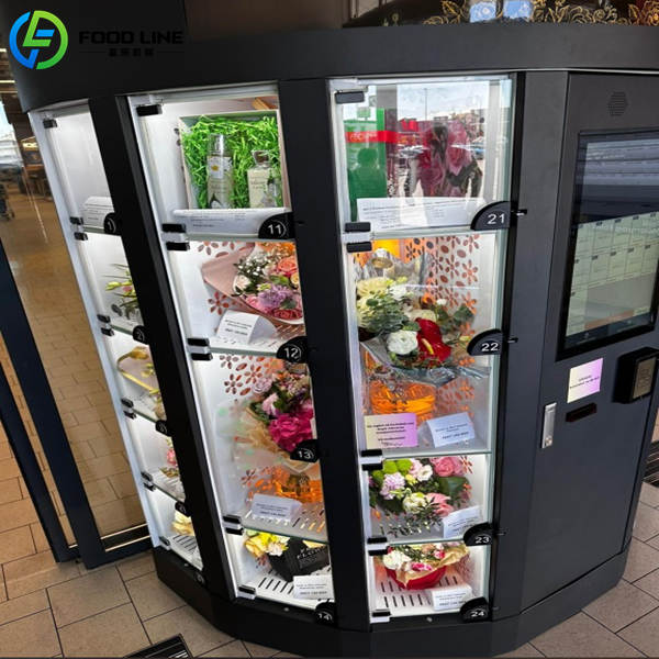 24h unmanned flower vending machine