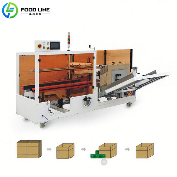 How an Automatic Carton Sealer Helped a Business in Uzbekistan Grow Faster automatic box taping machine working