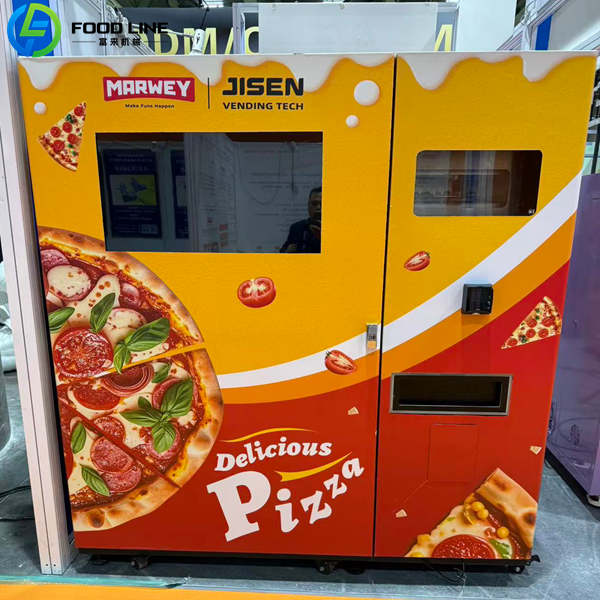 automatic pizza maker machine payment system