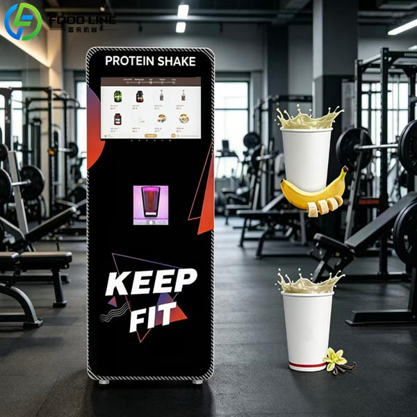 automatic protein shake vending machine for gym