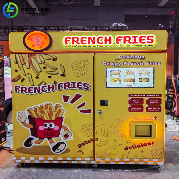 automatic snack vending machine fries