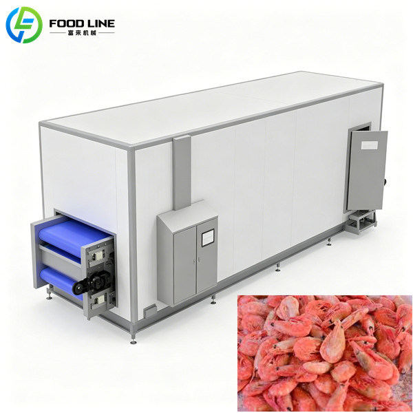commercial iqf frozen food for snack factory