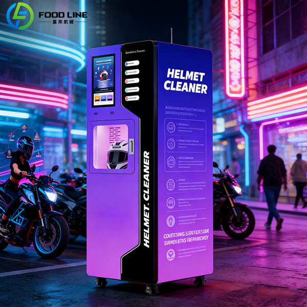 commercial type helmet cleaner