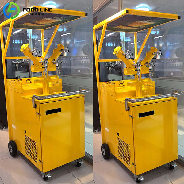 compact draft beer cooler machine for bar
