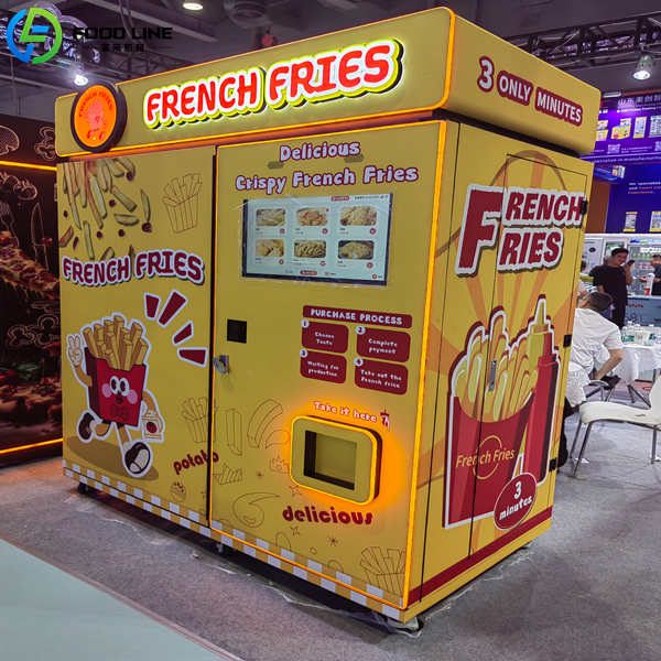 convenient fries vending equipment