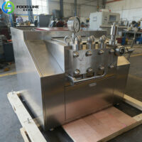 dairy processing high pressure homogenizer machine