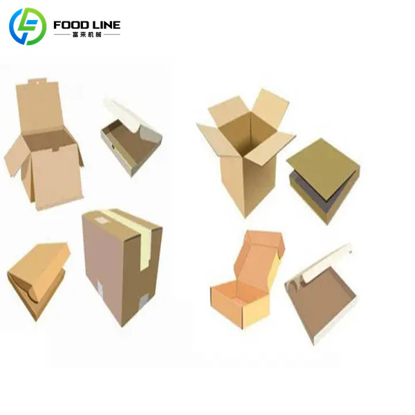 e commerce shipping boxes and items