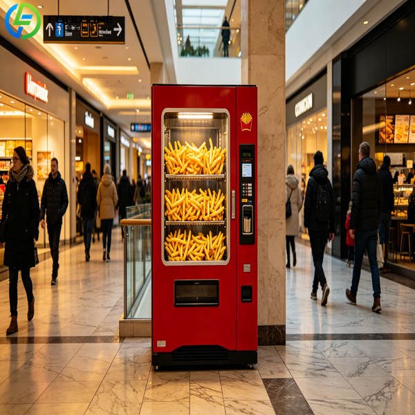 fries vending machine in station